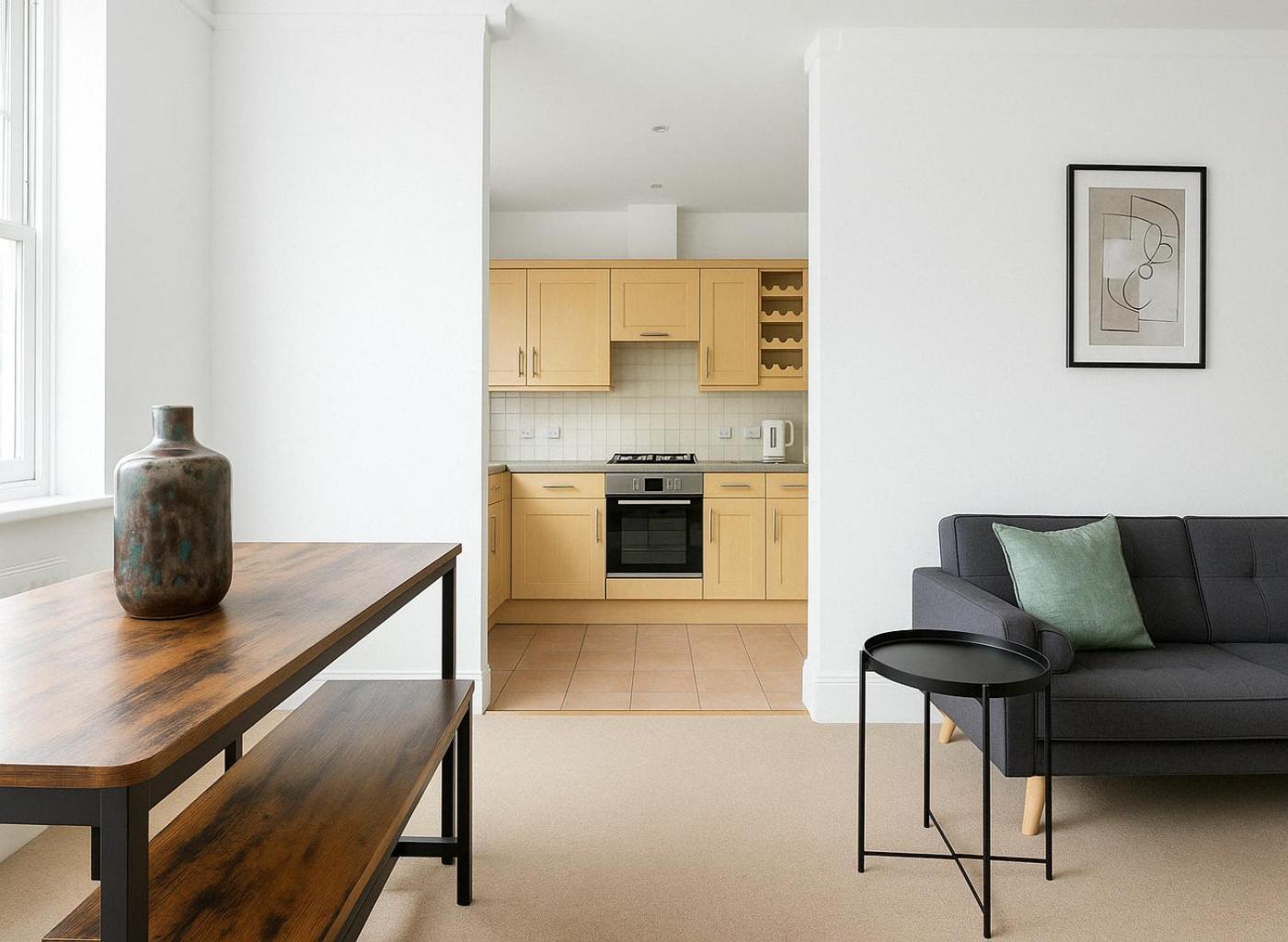 Apartamento Spacious 1br Flat In Hackney - Modern & Bright *